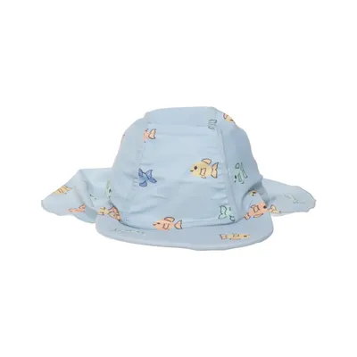 UV cap (Blue, Multicolored) from Lindex Elastane, Polyester