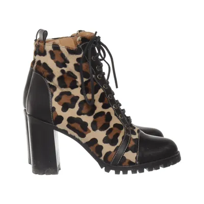 Heeled boots (Black, Multicolored) from Som Mits