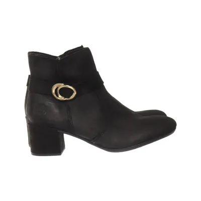 Heeled boots (Black) from Rieker Leather