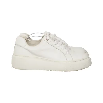 Baskets (Blanc) de Dune London Cuir
