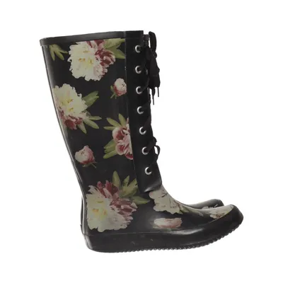 Rubber boots (Black, Multicolored) from DinSko