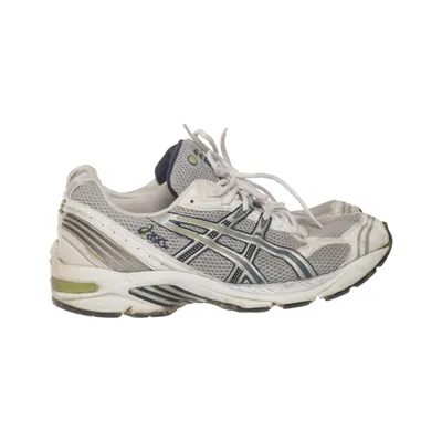 Running shoes (White, Gray, Blue) from Asics Polyester