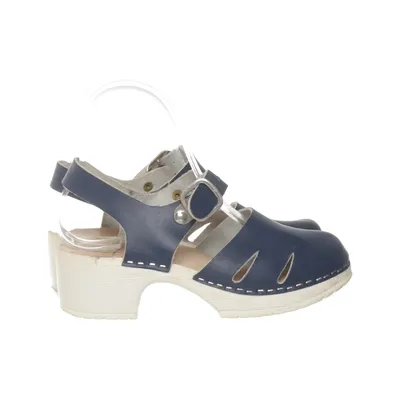 Sandalen (Blauw) van Beez Leer