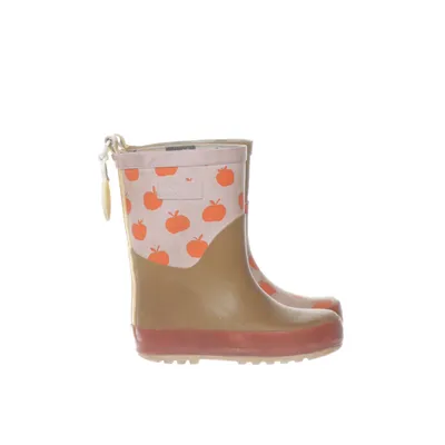 Regenlaarzen (Beige, Oranje) van Sticky Lemon