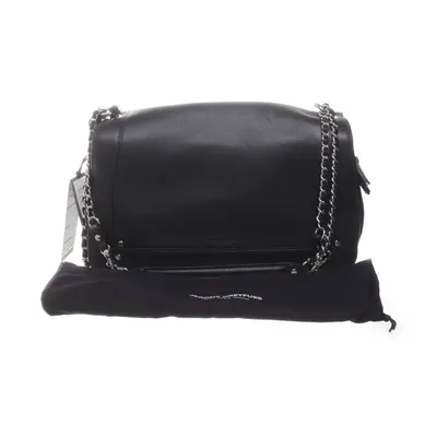 Axelremsväska (Bobi Noir lambskin silver ) från Jérôme Dreyfuss Skinn