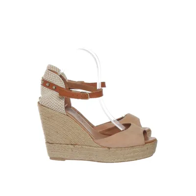 Chaussure compensées (Beige) de Verbenas