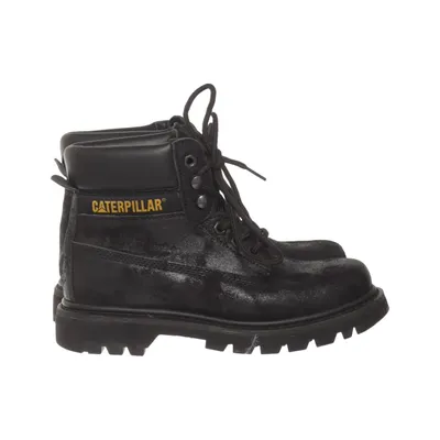 Laced boots (Black) from Caterpillar Leather