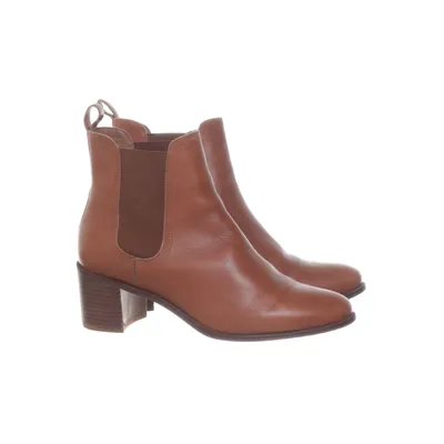 Heeled boots (Brown) from Kiomi Leather