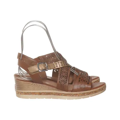 Sandales (Marron) de Remonte Cuir