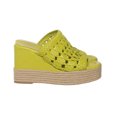 Wedges (Green) from Paloma Barceló Leather