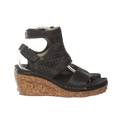 Chaussure compensées (Noir) de El Naturalista Cuir