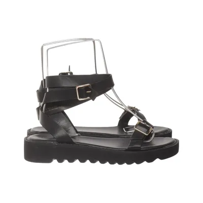 Sandals (Black) from Even & Odd Polyurethane