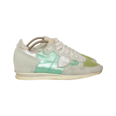 Trainers (Green, Gray, Yellow) from Philippe Model
