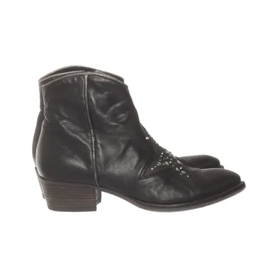 Ankle boots (Black) from D for Dasia Leather