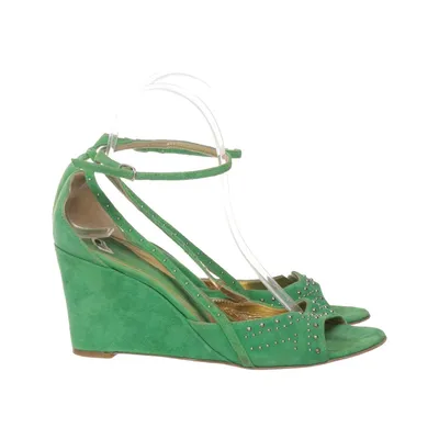 Chaussure compensées (Vert) de LTD Fornarina Cuir