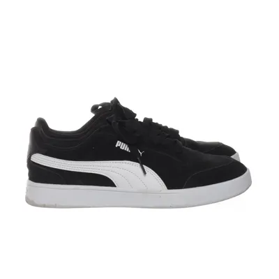 Sneakers (Black, White) from Puma Leather