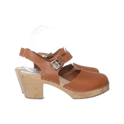 Sabots (Marron) de Calmare Skoindustri Cuir