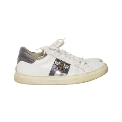 Sneakers (Wit, Blauw, Zilver) van Ovyé