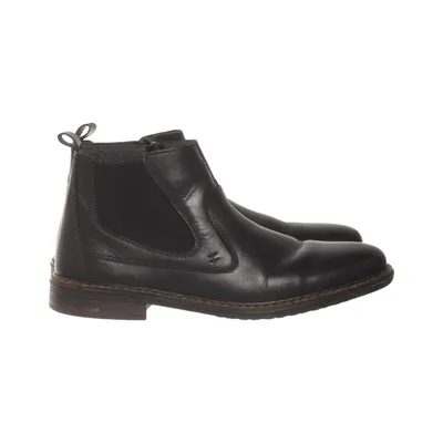 Chelsea boots (Zwart) van Rieker Leer