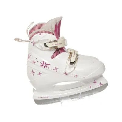 Ice skates (White, Pink) from Tecnopro Polyester