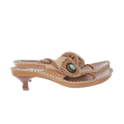 High heel sandals (Brown) from Belle