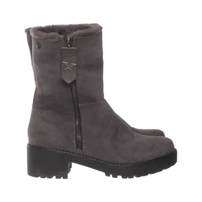 Ankle boots (Gray) from Angela Leather