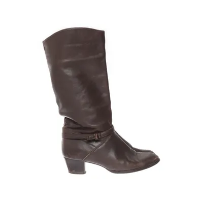 Bottes (Marron) de Salamander Cuir, Polyamide, Viscose