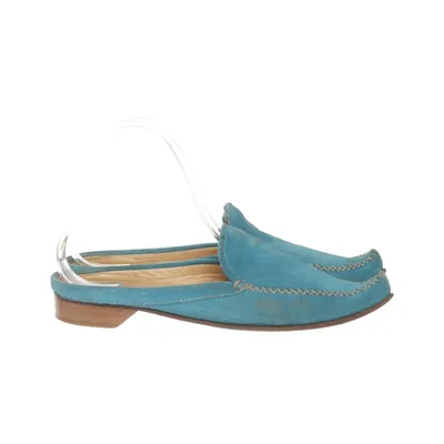 Mules (Bleu) de Pellegrino Cuir