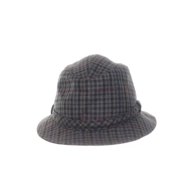 Fedora hat (Gray, Blue, Multicolored) from Reine Schurwolle