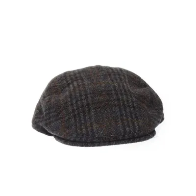 Flat cap (Grå, Flerfärgad) från Harris Tweed Acetat, Viskos, Ull