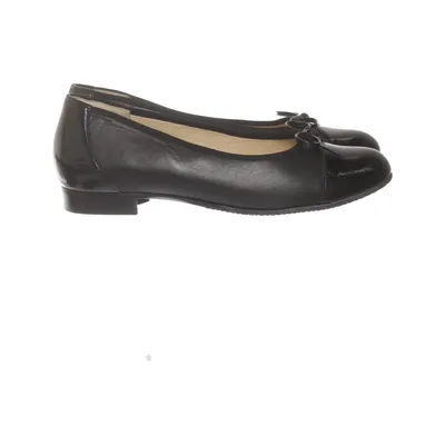 Ballerina's (Zwart) van Hassia Leer