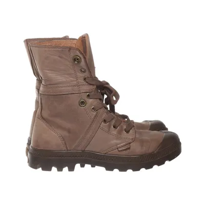 Laced boots (Brown) from Palladium Leather