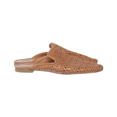 Mules (Marron) de Carmela Cuir