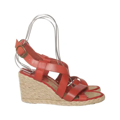 Wedges (Red) from Mohino Leather