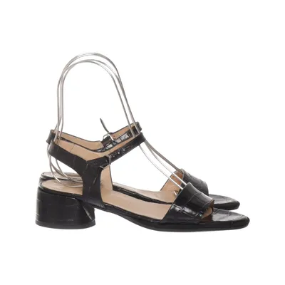 Sandaletten (Schwarz) von Wonders Leder