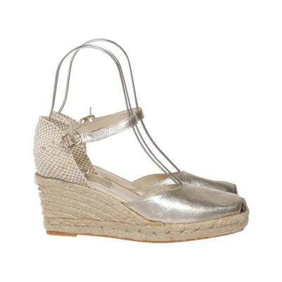 Wedges (Gold, Beige) from Russell & Bromley Leather