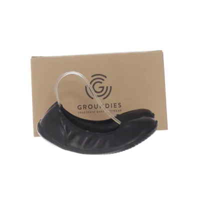 Promenadskor (Svart) från Groundies Skinn