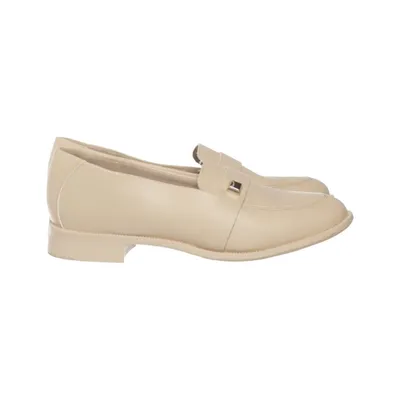 Loafers (Beige) from Bata Polyurethane
