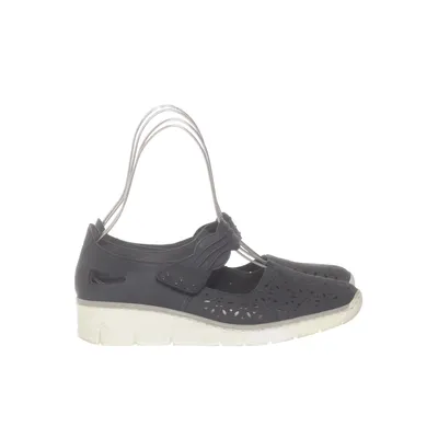 Schoenen (Grijs) van Rieker Leer