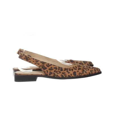 Ballerines (Marron, Noir) de Mrs & Hugs Cuir