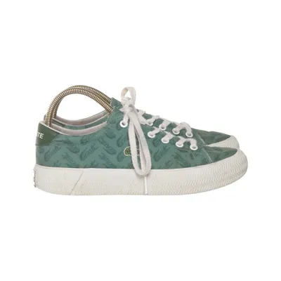 Baskets (Vert) de Lacoste Coton