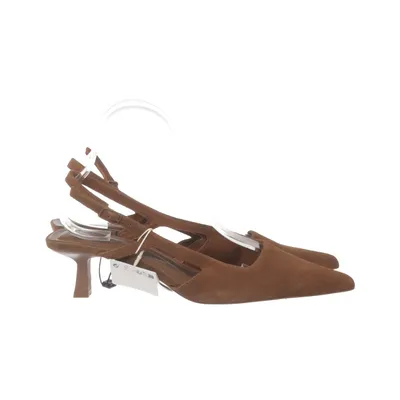 Escarpins (Marron) de Stradivarius Cuir