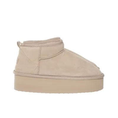 Enkellaarzen (Beige) van Soya