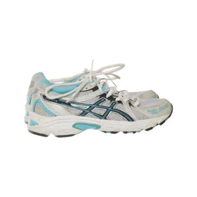 Running shoes (White, Blue, Black) from Asics