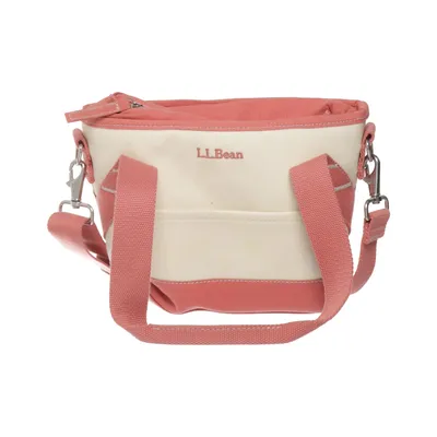 Sac à bandoulière (Rose, Blanc) de L.L. Bean Coton, Cuir