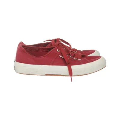 Chaussures en toile (Rouge) de Superga Coton