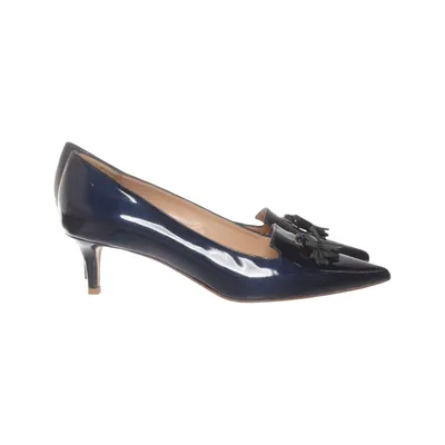 Pumps (Blue) from Footlight Leather