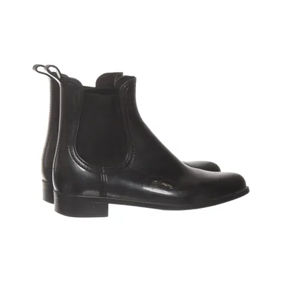 Bottines en caoutchouc (Noir) de Cavalet