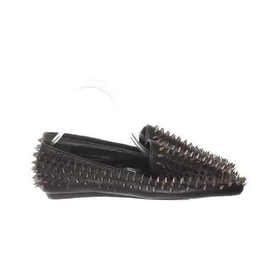 Loafers (Zwart) van Unif Leer