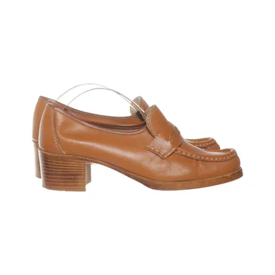 High heels (Brown) from Tacco Leather